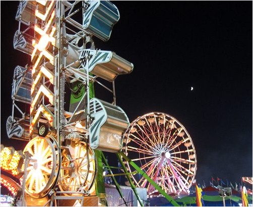Nighttime at the State Fair
